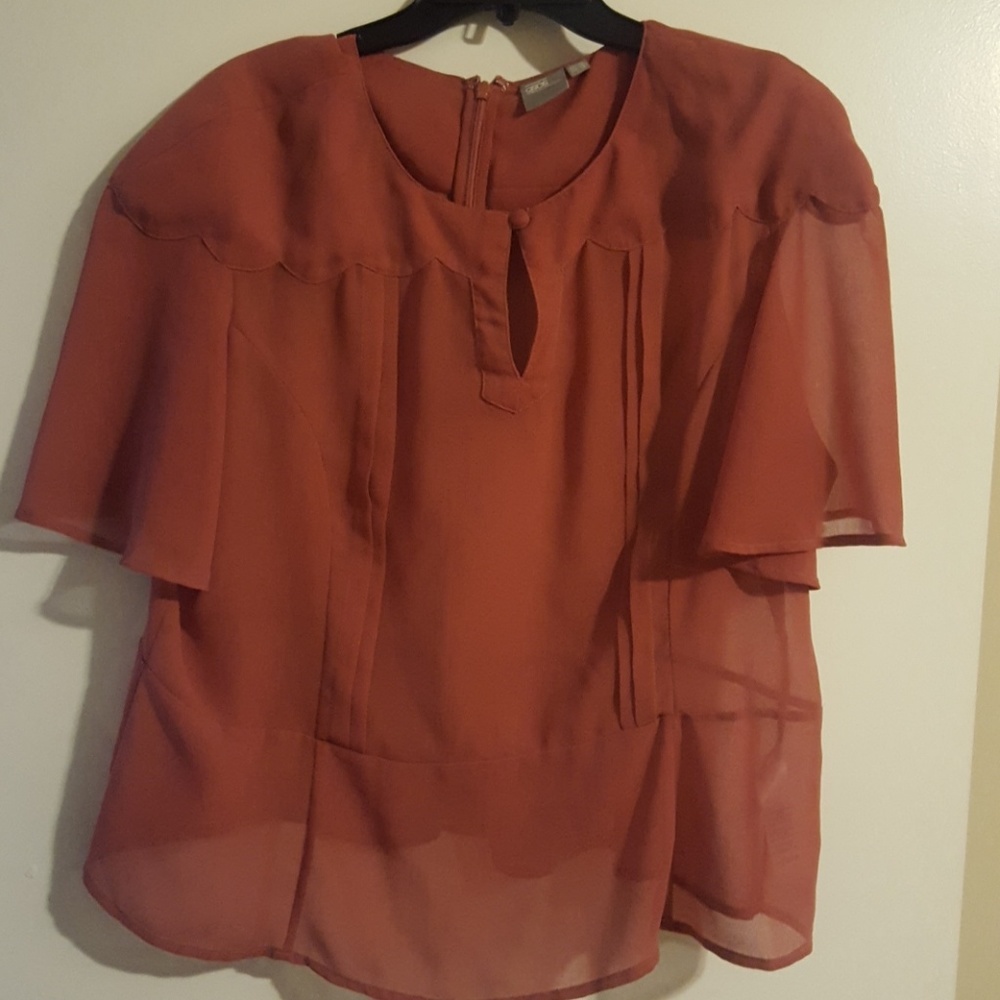 Asos Curve blush blouse